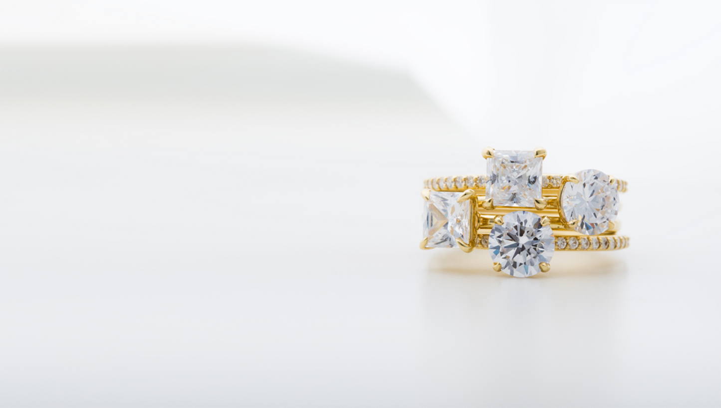 Neve East West Engagement ring