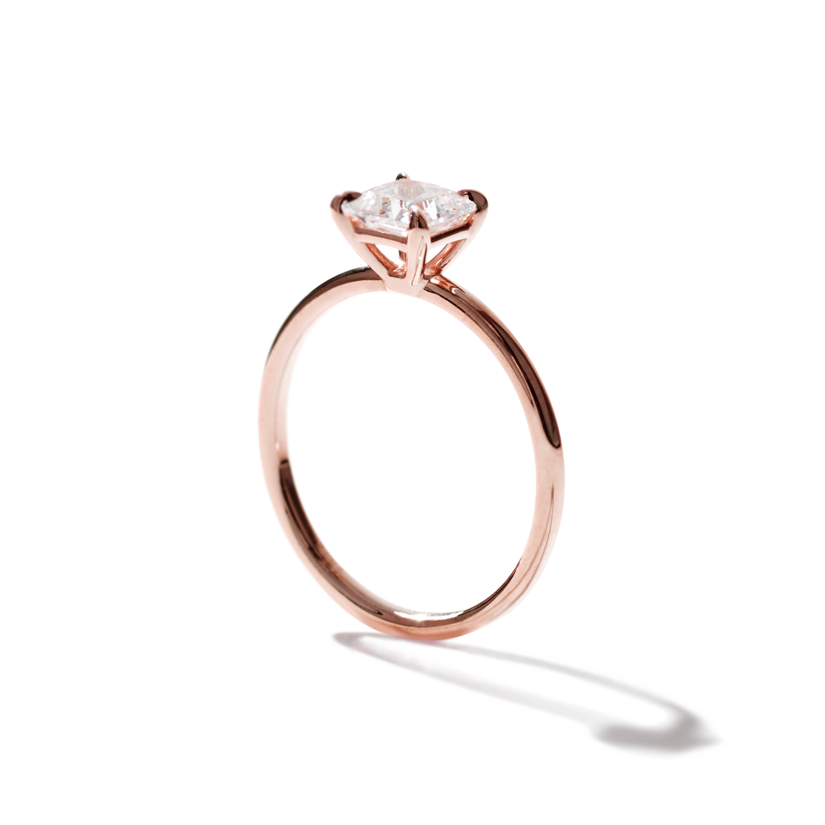 18K Rose Gold / Princess