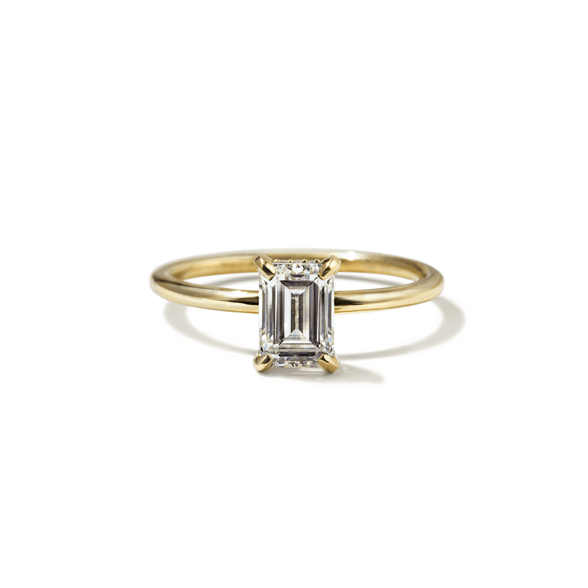 18K Yellow Gold / Emerald