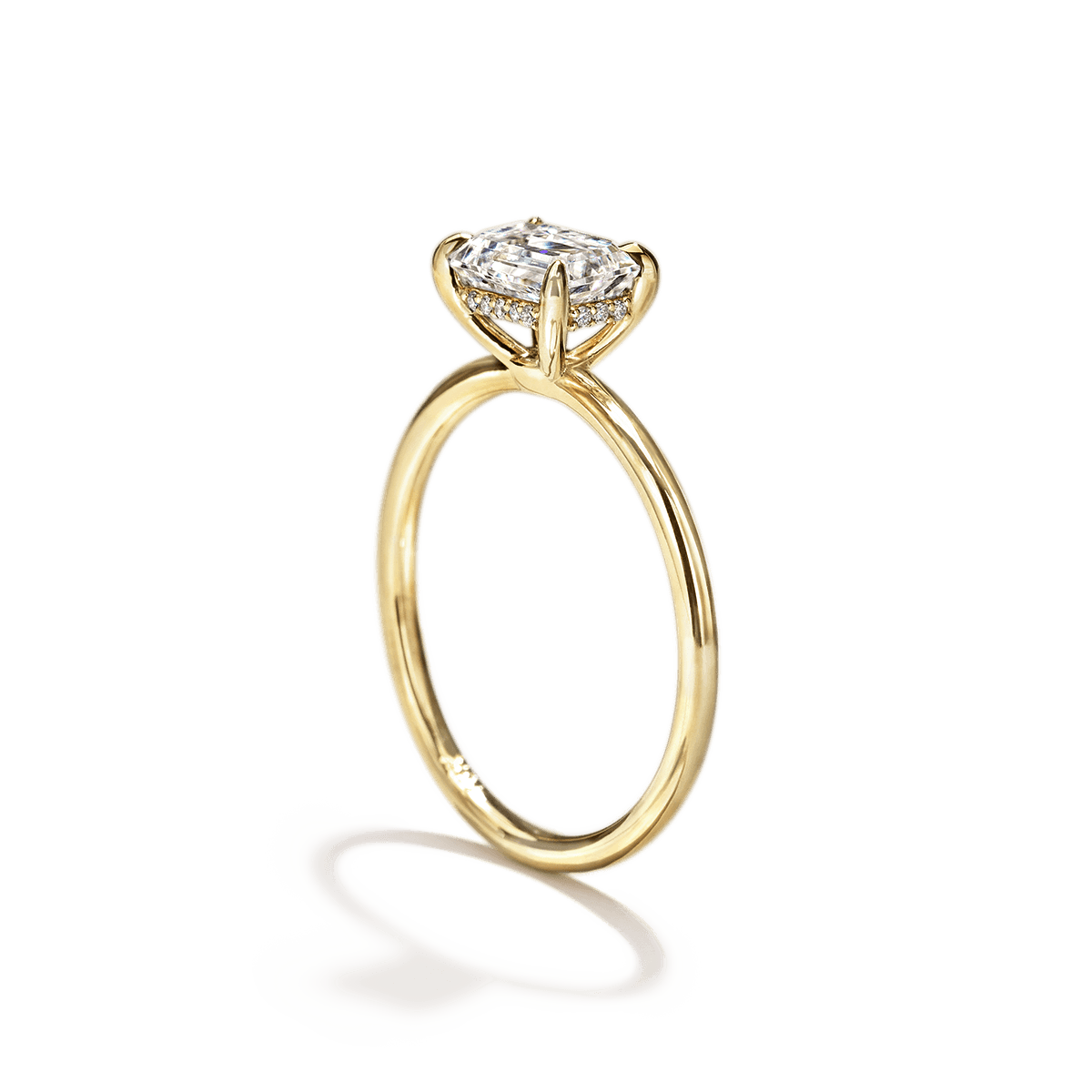 18K Yellow Gold / Emerald